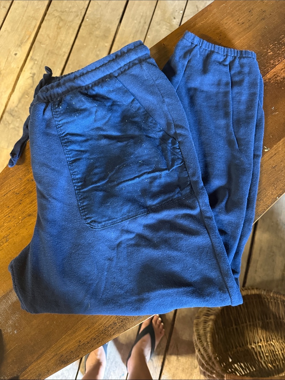 American Eagle Outfitters Navy Blue Women's Jogger Track Pants
